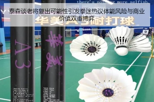 泰森谈老将复出可能性引发拳迷热议体能风险与商业价值双重博弈
